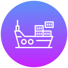 Cargo Ship Icon