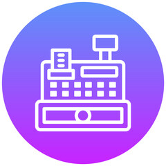 Cashier Machine Icon