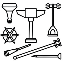 hammer and nails