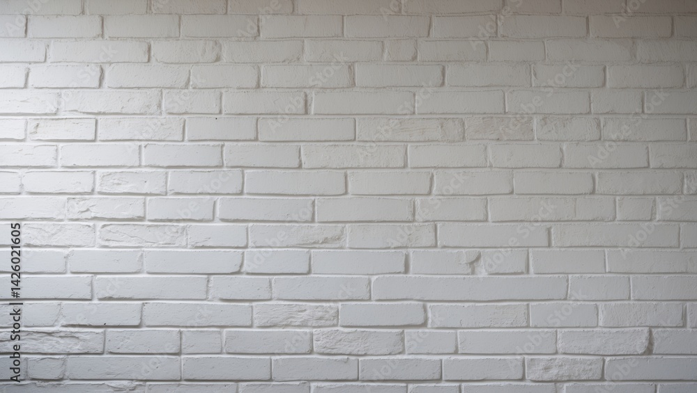 Aufkleber high-resolution white brick wall texture with an elegant old texture for use as background wallpaper