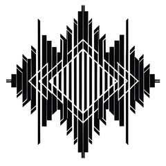 black and white bar code