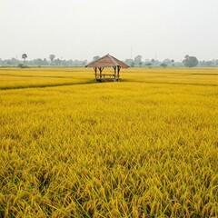 corn field in the countryside