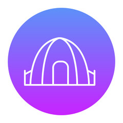 Arch Tent Icon