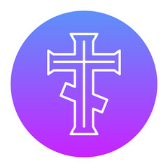 Orthodox Cross Icon