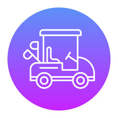Golf Buggy Icon