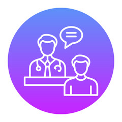 Doctor Consultation Icon