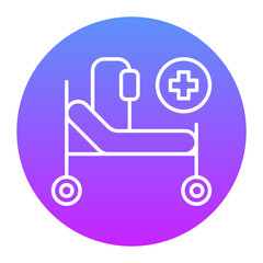 Hospital Bed Icon