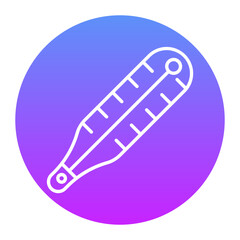 Mercury Thermometer Icon