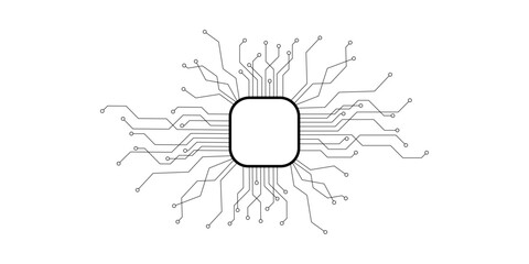 Electronic circuits board tree. 