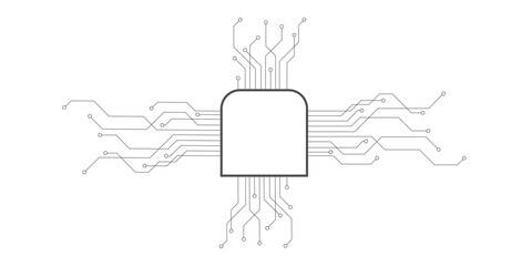 Electronic circuits board tree. 