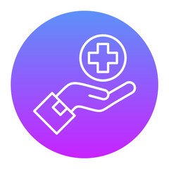 Fototapeta premium Treatment Icon