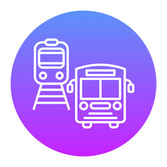 Bublic Transportation Icon