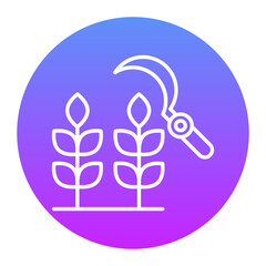 Harvest farming Icon