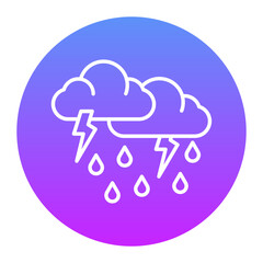 Raining Icon