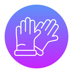 Obraz premium Gloves Icon