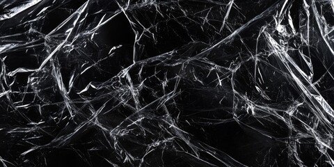 Cracked Plastic Wrap Texture Background