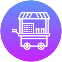 Popcorn Stall Icon
