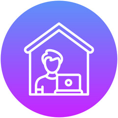 Remote Job Icon