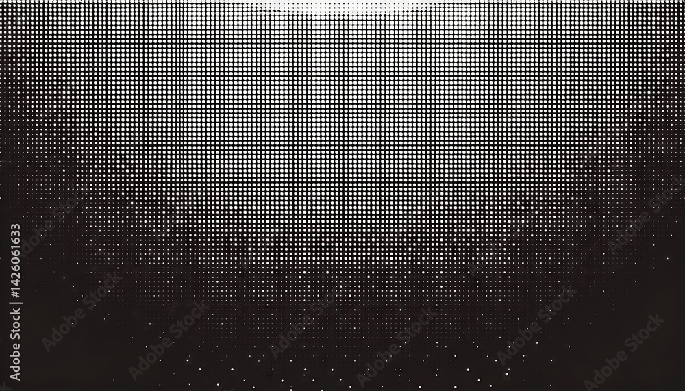 Poster vibrant halftone dot pattern gradient abstraction a modern, energetic play of colors and textures in