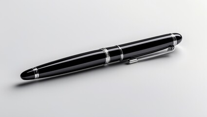 Pen ball on a white background