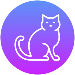 Obraz premium Cat Icon