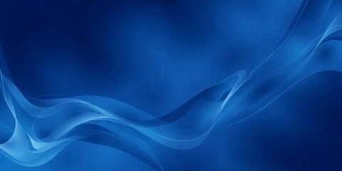 Obraz premium A captivating blue abstract background featuring flowing lines and subtle gradients of color