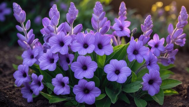 Purple osteopermum: stunning summer garden blooms