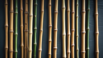 Fototapeta premium Bamboo as a background element