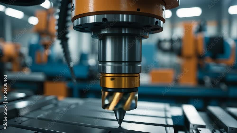 Poster drill bit engineered for automated processing, automation of labor tasks.
