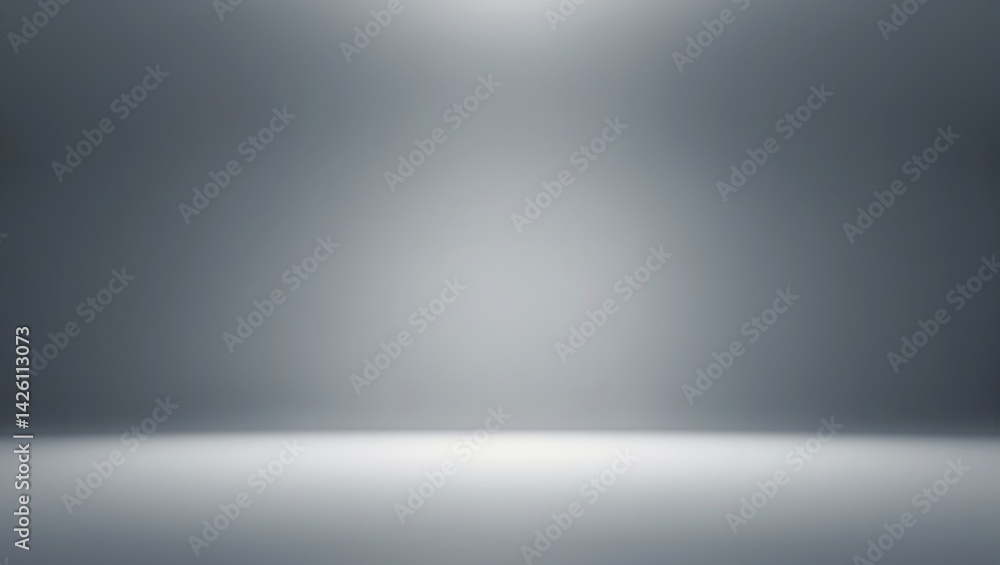 Poster modern grey gradient background with abstract pattern and blurred light effects