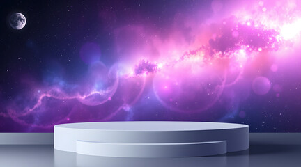 stage with spotlight
