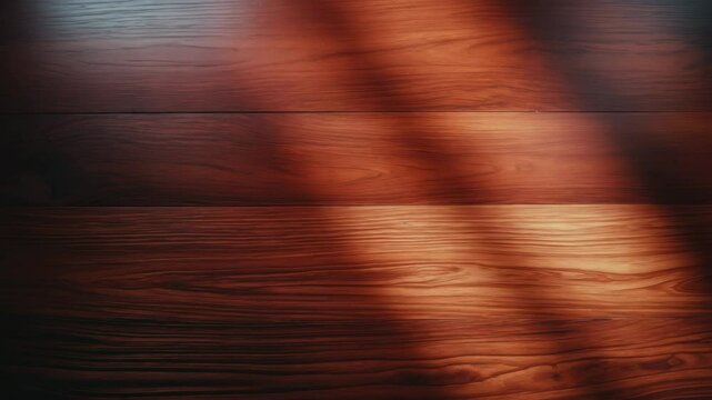 High-definition video showcasing texture. Crafted wooden surface. Text backdrop.