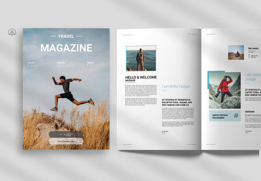 Travel Magazine Template