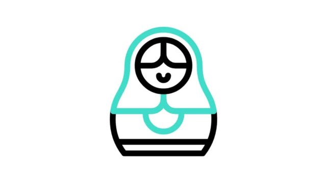 vector illustration of a rabbit in a cap