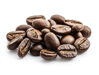 Obraz premium espresso isolated white background