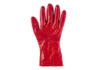 Red Rubber Glove