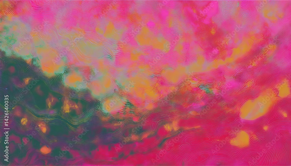 Poster vibrant textural impressionist masterpiece, showcasing a wide array of brushstrokes and layers, depi