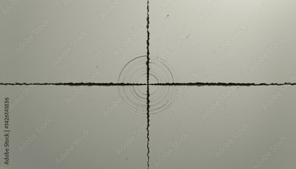 Poster water ripples creating patterns calm surface abstract art minimalist design overhead view visual ser
