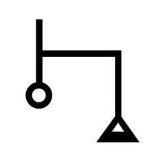 suspend icon vector illustration