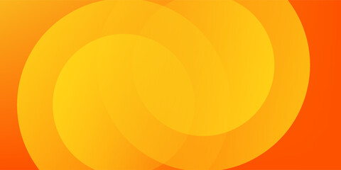 Abstract orange and yellow geometric background. Dynamic shapes composition. Cool background design for posters. Vector illustration