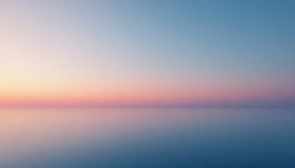 Obraz premium Serene sunrise reflections tranquil ocean landscape photography calm waters panoramic view peaceful atmosphere