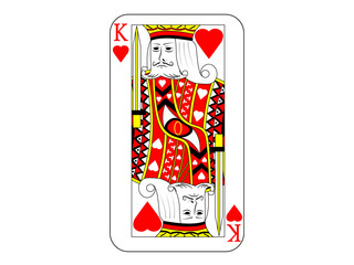 トランプの１３　ハート