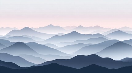 Fototapeta premium Business banner design featuring abstract digital high tech cityscapes with soft and calming color backgrounds
