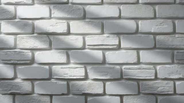brick wall in white texture