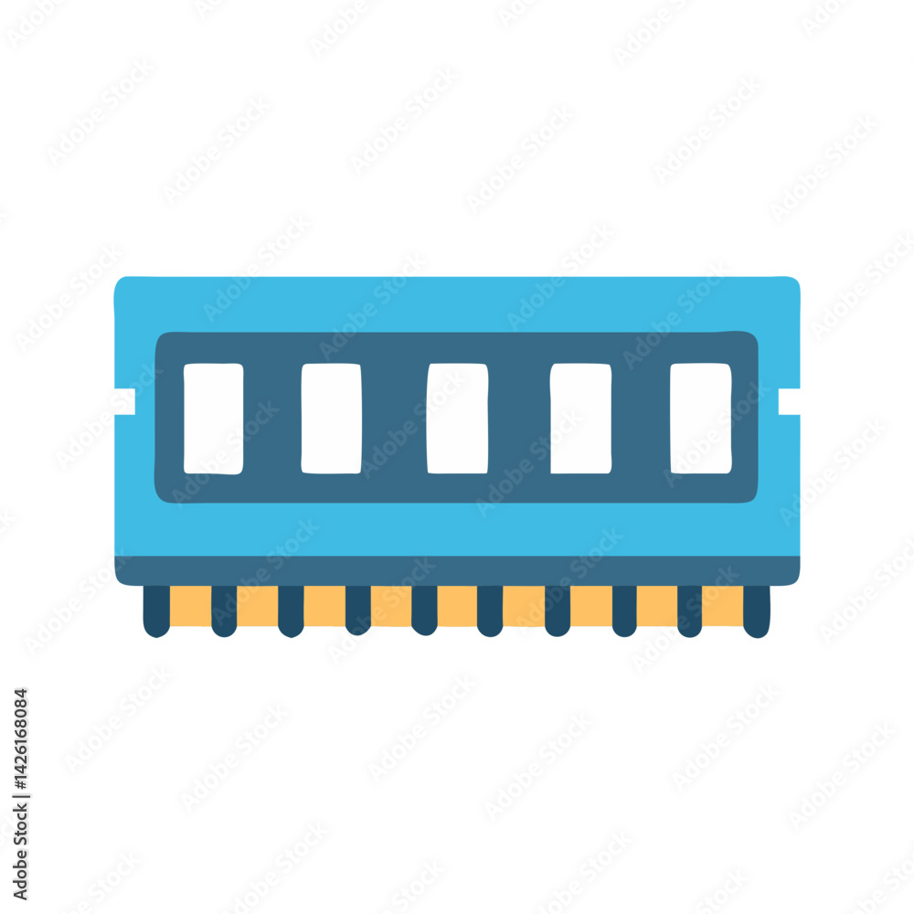  blue ram memory module for computer system usage