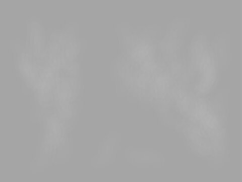 リアルな湯気(背景グレー)