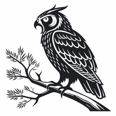 bird, eagle, vector, illustration, animal, cartoon, head, nature, wild, tattoo, hawk, wildlife, black, feather, symbol, raven, beak, drawing, art, animals, logo, design, flying, crow, falcon