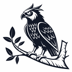 bird, eagle, vector, illustration, animal, cartoon, head, nature, wild, tattoo, hawk, wildlife, black, feather, symbol, raven, beak, drawing, art, animals, logo, design, flying, crow, falcon