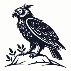 bird, eagle, vector, illustration, animal, cartoon, head, nature, wild, tattoo, hawk, wildlife, black, feather, symbol, raven, beak, drawing, art, animals, logo, design, flying, crow, falcon