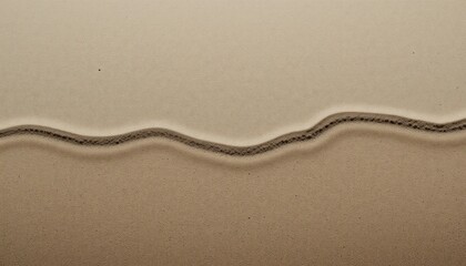 Obraz premium Flowing sand patterns on beach shoreline natural art coastal environment aerial view concept of nature and texture